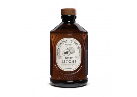 Sirop Litchi Brut Biologique 400 ml - Bacanha