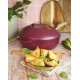 Fabuleuse Poêle Anti-Adhésive 8 en1 28 cm Bordeaux Rubis 4,5L - Cookut