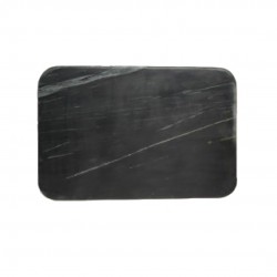 Zwart Marmeren Bord voor Gebak 60x40 cm - Be Home Zwart Marmeren Bord voor Gebak 60x40 cm - Be Home