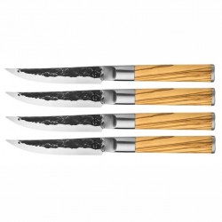 Olive Set de Couteaux à Steak 4 pcs - Forged Olive Set de Couteaux à Steak 4 pcs - Forged