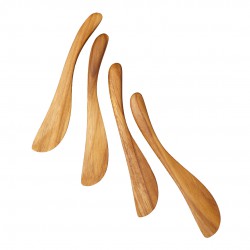 Tartineurs en Teck 4 pcs