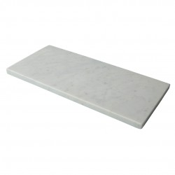 Planche à Servir Rectangulaire Marbre Blanc 38x18 cm - Be Home Planche à Servir Rectangulaire Marbre Blanc 38x18 cm - Be Home