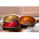 Bol en Noix de Coco Rouge Métallique 14 cm - Noya