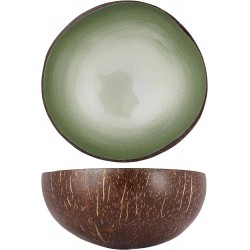 Kokosnoot Kom Muntgroen 14 cm - Noya Kokosnoot Kom Muntgroen 14 cm - Noya