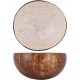Kokosnoot Kom met Parelmoer Mosaic Wit 14 cm - Noya