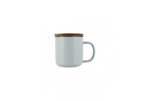 Tasse à Thé avec Infuseur 0,30 L Gris Perle - Ogo Living