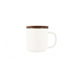 Tasse à Thé avec Infuseur 0,30 L Blanc Neige - Ogo Living Tasse à Thé avec Infuseur 0,30 L Blanc Neige - Ogo Living