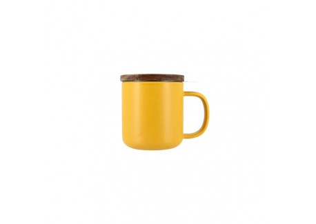 Tasse à Thé avec Infuseur 0,30 L Jaune - Ogo Living