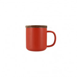Tasse à Thé avec Infuseur 0,30 L Orange Paprika - Ogo Living Tasse à Thé avec Infuseur 0,30 L Orange Paprika - Ogo Living