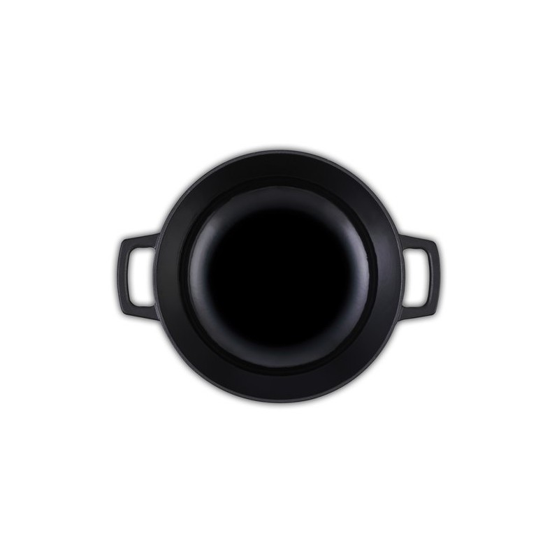 Nori Wok Fonte avec Couvercle 30 cm noir  - Beka Cookware