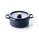 Nori Cocotte Fonte Ronde 5 L Noir (26 cm) - Beka Cookware