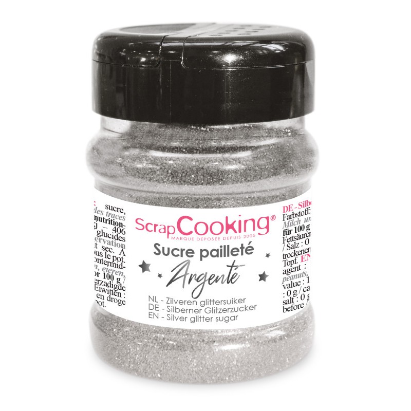 Pâte à sucre Patisdécor - Gris - 100 g - Pâte à sucre