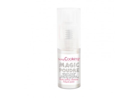 Magic Spray Poudre Alimentaire Argent 7 g - Scrapcooking