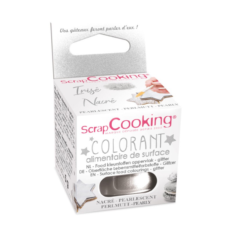 Colorant alimentaire en poudre blanc 5 g