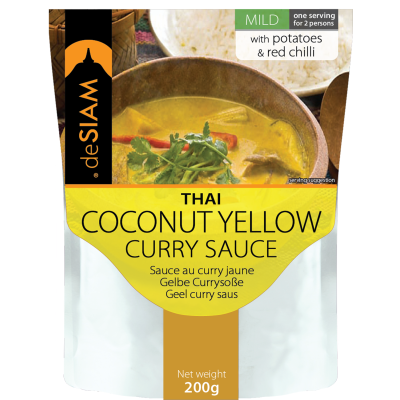 Sauce au Curry Jaune 200 g  - deSIAM