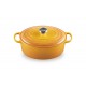 Signature Ovale Gietijzeren Stoofpot 4,7 L Nectar geel (29cm) - Le Creuset