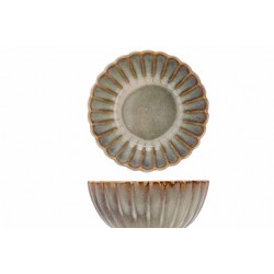 Astera Pearl Kom Grijs Blauw 16 cm