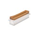 Herbruikbare bakplaten voor knapperige paté 35x7 cm 2st - De Buyer