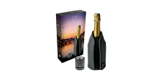 Coffret Bubbles Bouchon pour Champagne + Rafraichisseur Frizz 