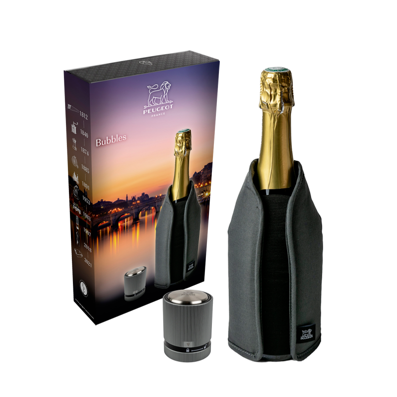 Bouchon champagne noir - Vacu Vin