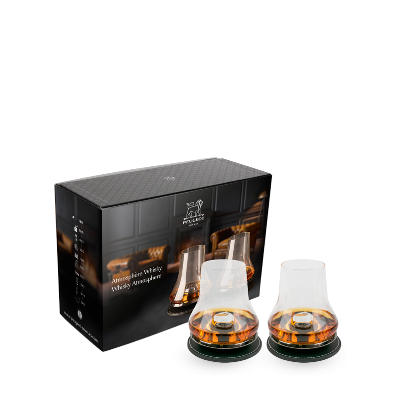 Coffret Atmosphère Whisky Set de Dégustation Duo - Peugeot