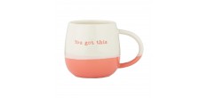 Koffiebeker Roze 'You Got This' 340 ml