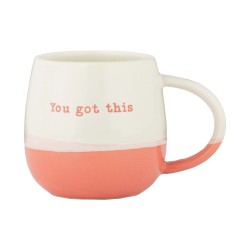 Mug Message You Got This Corail 340 ml - Price - Kensington Mug Message You Got This Corail 340 ml - Price - Kensington