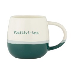 Mug Message Positivi-Tea Vert 340 ml - Price - Kensington Mug Message Positivi-Tea Vert 340 ml - Price - Kensington