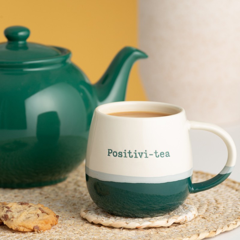 Mug Message Positivi-Tea Vert 340 ml