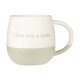 Mug Message I Love You a Latte Gris Beige 340 ml - Price - Kensington