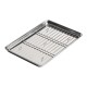 Japans Serveerbord met RVS Rooster 25,6x17,6 cm - Le Tellier
