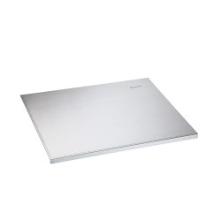 Kneedplank van Geborsteld RVS Geborsteld RVS 50x40 cm - Zassenhaus Kneedplank van Geborsteld RVS Geborsteld RVS 50x40 cm - Zassenhaus