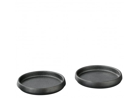 Base pour Moulin à Poivre ou à Sel Fonte Noir 2 pcs - Zassenhaus