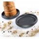 Base pour Moulin à Poivre ou à Sel Fonte Noir 2 pcs - Zassenhaus
