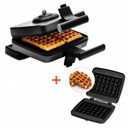 Gaufrier WA 102A Noir Pack LSDC Gaufres Belges - Frifri Gaufrier WA 102A Noir Pack LSDC Gaufres Belges - Frifri