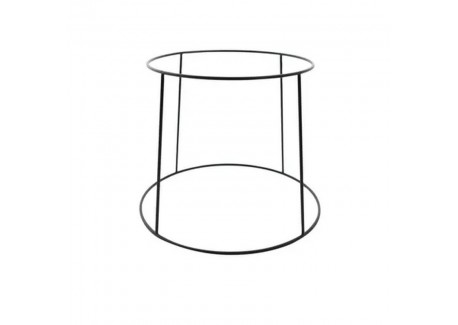 Houder voor Visschotel Mat Zwart 25x21x20 cm - Point Virgule