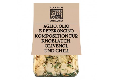 Mélange d'Epices Pasta Aglio Olio e Peperoncino 100 g - Casale Paradiso