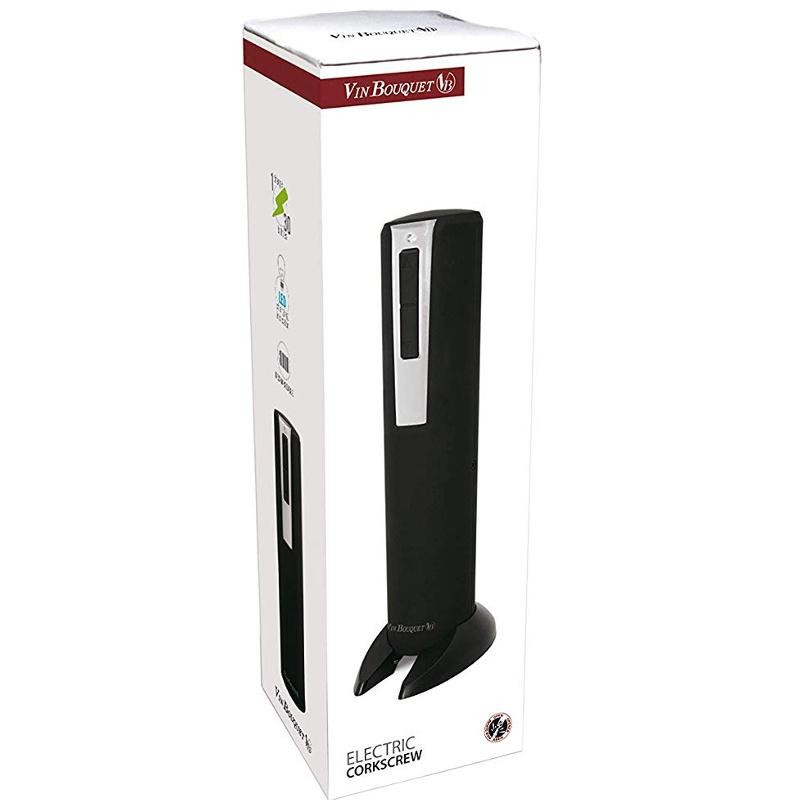 Vin Bouquet - Tire-Bouchon électrique Rechargeable Noir - Les Secrets du  Chef