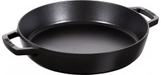 Sauteuse en Fonte 26 cm Noir Mat 2,3 l