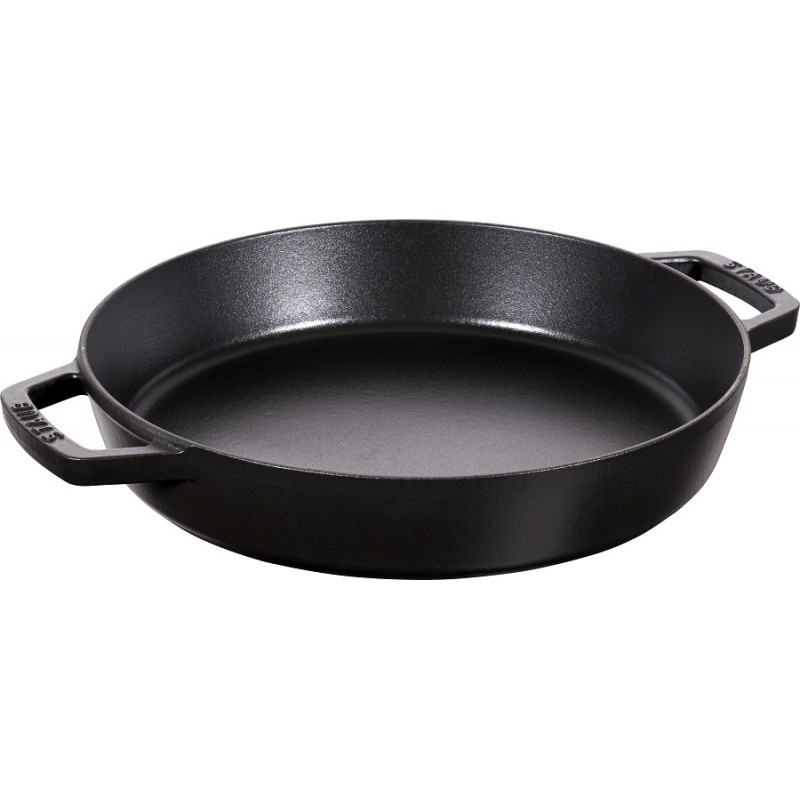 Le Creuset sauteuse en fonte / noire, 28 cm, 3,6 litres