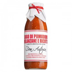 Sugo Melanzane e Ricotta 480 ml - Don Antonio Sugo Melanzane e Ricotta 480 ml - Don Antonio