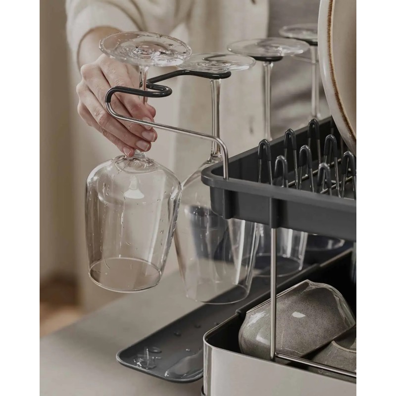 Excel Steel Egouttoir à Vaisselle à 2 Étages Inox - Joseph Joseph