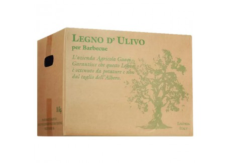 Olijfhoutblokken voor Pizzaovens en Plancha Barbecue 10 kg - Olio ROI