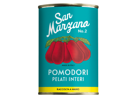San Marzano n°2 Gepelde Tomaten 400 g - Il Pomodoro Più Buono