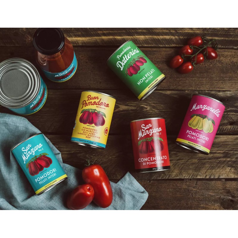 Tomates Datterini Non Pelées 400 g - Il Pomodoro Più Buono