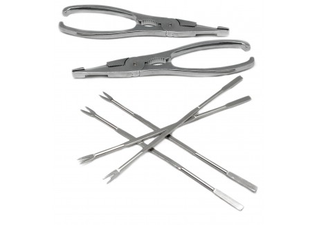 Set 2 Pinces et 4 Fourchettes à Homard - Vin Bouquet