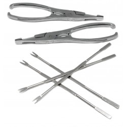 Set 2 Pinces et 4 Fourchettes à Homard  - Vin Bouquet