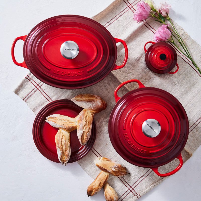 Le Creuset - Bouton Inox pour Cocotte en Fonte Signature Le Creuset 5,7 cm  - Les Secrets du Chef