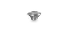 Kenmerkende Le Creuset roestvrijstalen braadpanknop 5,7 cm