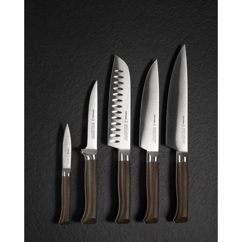 Opinel - Les Forgés 1890 Couteau Santoku 17 cm - Les Secrets du Chef
